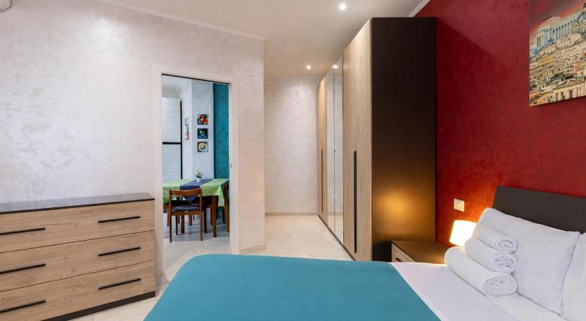 ローマ Corner Pamphili 4つ星 シングルルーム 眺望