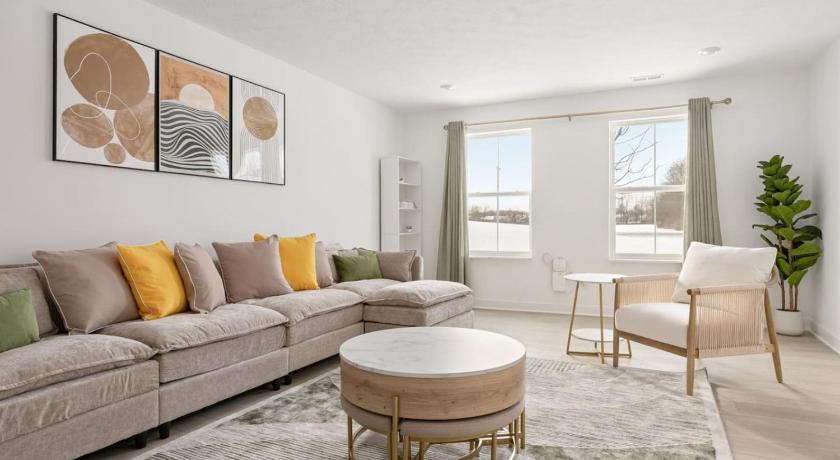 웨스트필드 (IN) Brand-New Luxury Townhome in Noblesville 4성급 숙소 객실