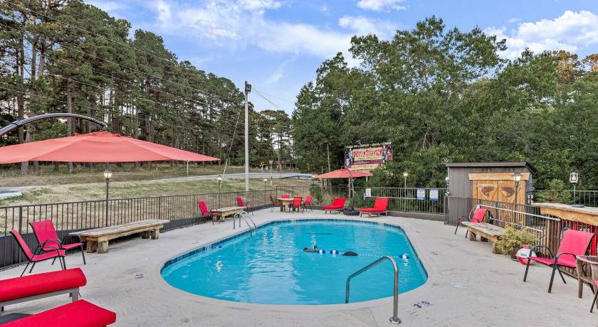 ユレカ・スプリングス Stonegate Lodge 2 Queen Beds WIFI TV Salt Water Pool Fire Pits #303 4つ星 宿泊施設 外観