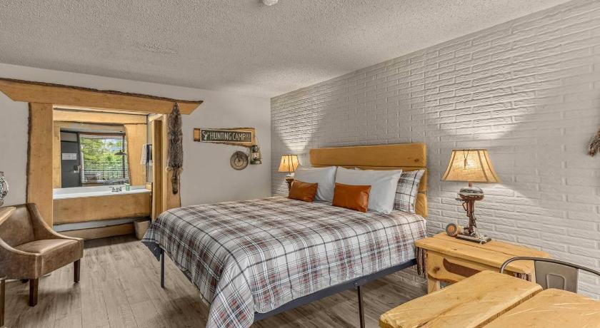 유레카 스프링스 (AR) Stonegate Lodge King Bed Fast WiFi 40in TV Salt Water Pool Room #309 4성급 숙소 전망