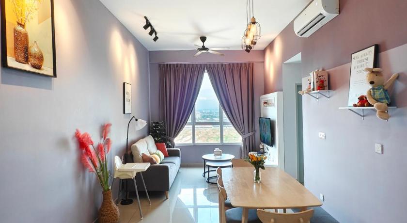 马六甲 AmberCove 2BR, JonkerStreet Cozy Pet Friendly 5pax 3星级 民宿 泳池