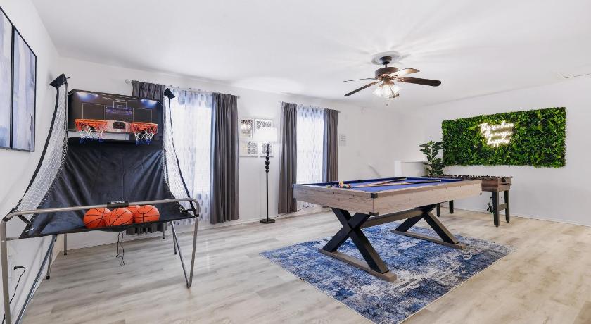 サンアントニオ Nr Sea World Hot Tub Game Room Yard Swing Set BBQ 5つ星 宿泊施設 ロビー