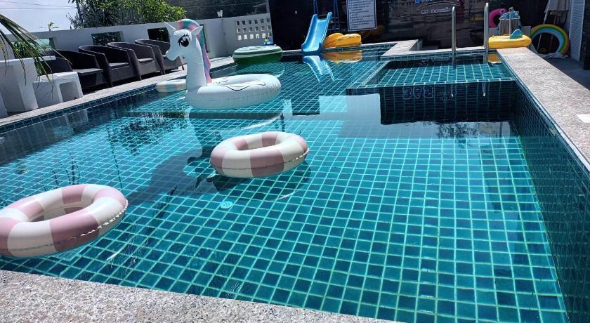 송클라 무에앙 송크라의 아파트먼트 (220m², 침실 3개, 프라이빗 욕실 2개) (365 Poolvilla Songkhla) 4성급 게스트하우스 수영장