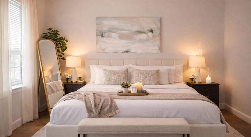 뉴 헤이븐 (CT) New Haven Staycation Near Yale Washer and Dryer Groups 3성급 숙소 스위트룸