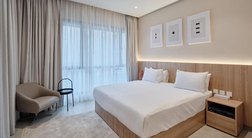 クウェートシティ The Code Residence - ذا كود ريزيدنس 4つ星 ホテル 眺望