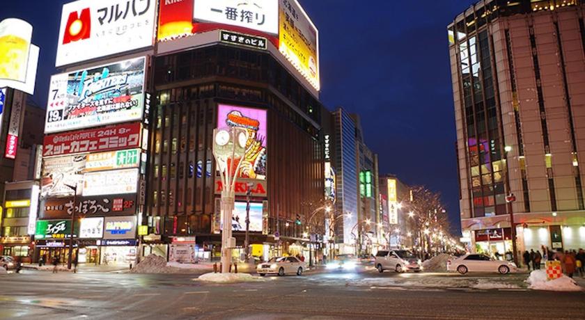 札幌 Carid Shiraishi In front of the station - Vacation STAY 15492 3星级 住宿 景观