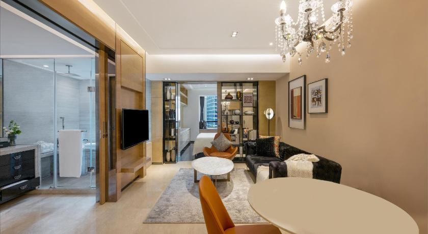 Image of One Bedroom Suite Living Dining Kitchenette 0