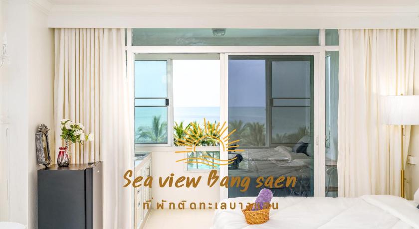 촌부리 Sea view Bang Saen on Bang Saen Royal Beach 4星级 民宿 大堂
