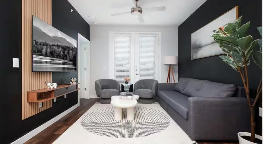 샌안토니오 (TX) Chic 1BR w Gym & Parking Near Rvrwalk & Dome 5성급 숙소 객실