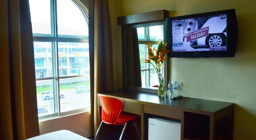 コタキナバル Lintas Plaza Boutique Hotel 1つ星 ホテル 眺望