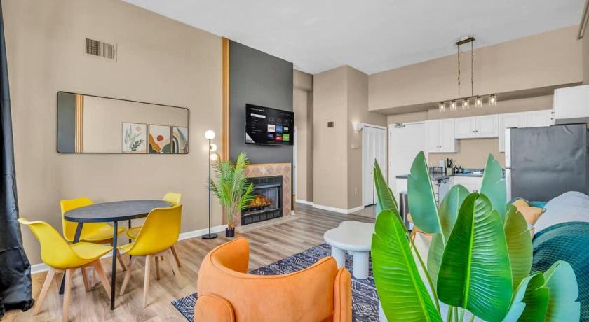 클리블랜드 (OH) Funky 2B Apt in Downtown Cleveland FREE Parking 4성급 숙소 스위트룸