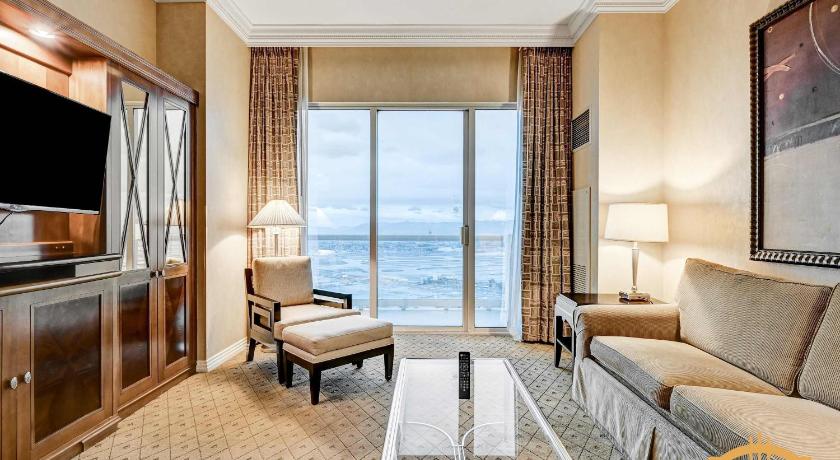라스베이거스 / 라스베가스 (NV) MGM Signature-34-602 1Br 2Ba Balcony Jacuzzi Suite 4성급 숙소 스위트룸