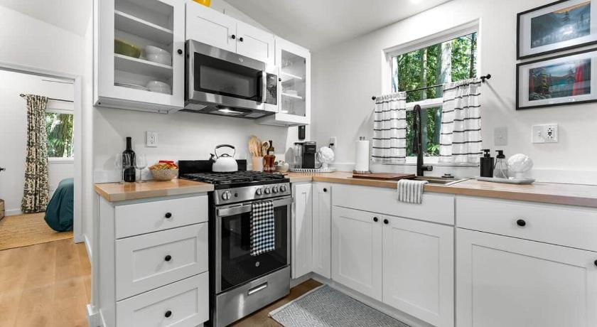 세킴 (WA) Creekside Escape A Designer Tiny House Minutes From Town 4성급 숙소 레스토랑