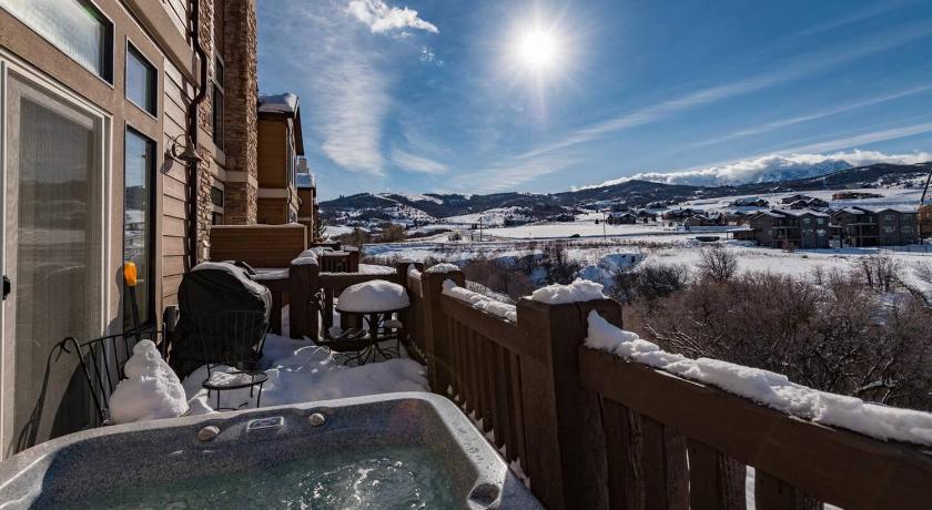 헌츠빌 (UT) Snowbasin Haven LS42 Hot Tub Ski & Snowboard 4성급 숙소 수영장