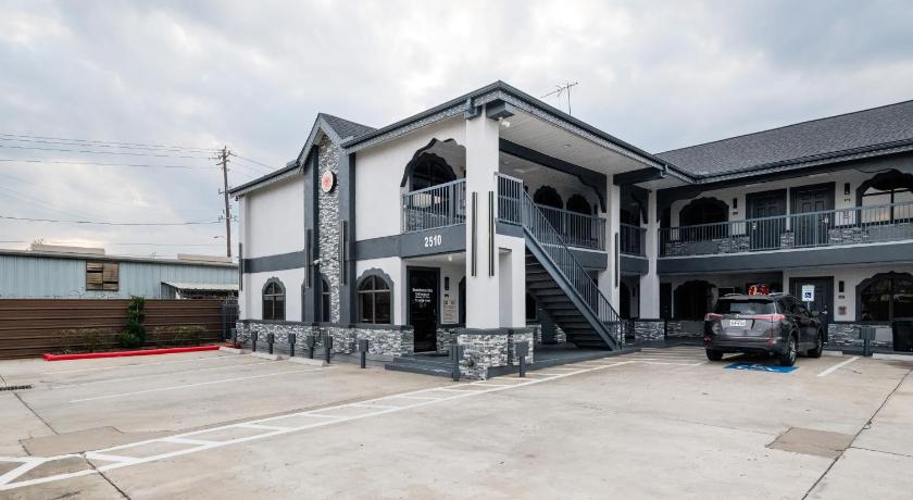 ヒューストン Downtowner Inns - Houston (Hamilton St.) 2つ星 宿泊施設 レストラン