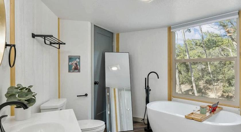 캐년 레이크 (TX) Luxury Yurt-Cabin with Private Hot Tub Near Canyon Lake, Texas 3성급 숙소 레스토랑