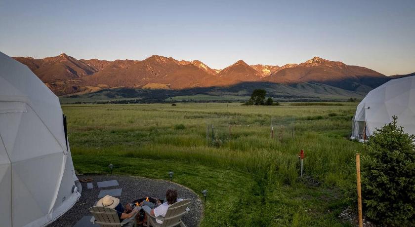 프레이 Montana Luxury Dome Stay with Panoramic Views Near Yellowstone National Park 2성급 숙소 전망