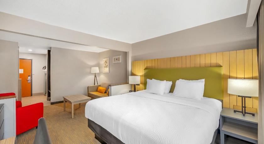 Lakosztály 1 king-méretű ággyal, nemdohányzó, akadálymentesített (1 King Bed, Suite, Nonsmoking, Accessible) fotója 3