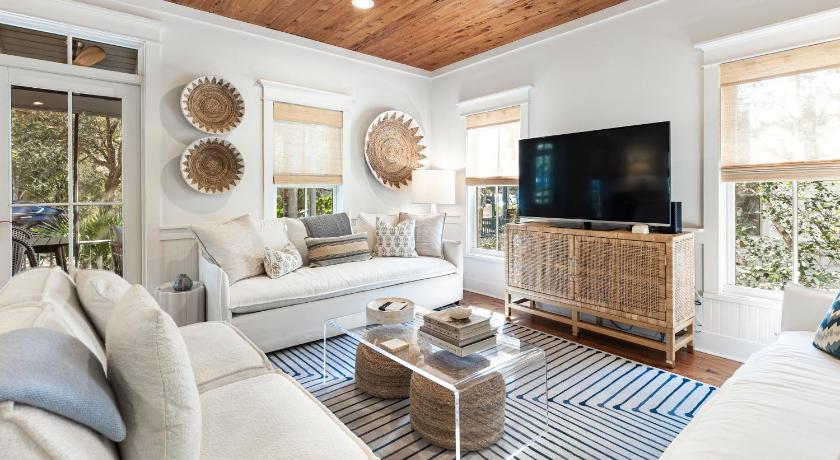 海格罗夫海滩 (FL) Fin and Tonic - Magnolia Cottages 3 BR, Heated Community Pool, Bikes 3星级 住宿 套房