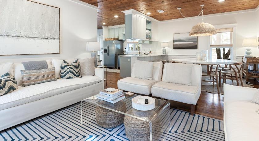 海格罗夫海滩 (FL) Fin and Tonic - Magnolia Cottages 3 BR, Heated Community Pool, Bikes 3星级 住宿 大堂
