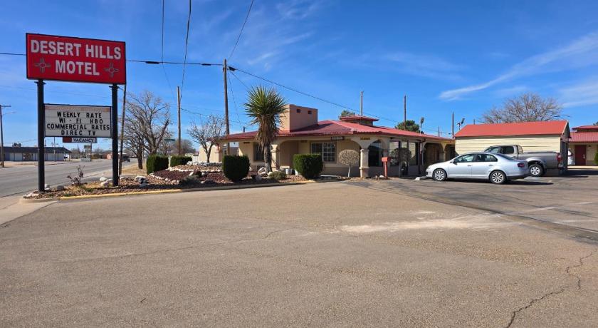 ホブズ (NM) Desert Hills Motel 1つ星 宿泊施設 外観