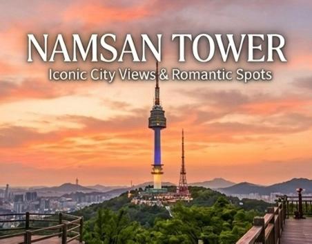 서울 Yongsan, Haebangchon, Gyeongridan-gil, Namsan Tower, Itaewon, Seoul Station, Han River 3성급 숙소 객실