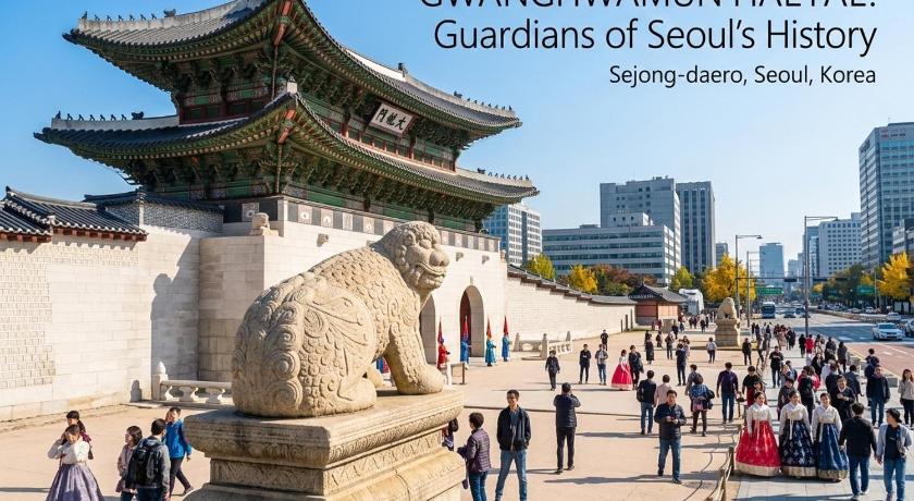 서울 Yongsan, Haebangchon, Gyeongridan-gil, Namsan Tower, Itaewon, Seoul Station, Han River 3성급 숙소 외관