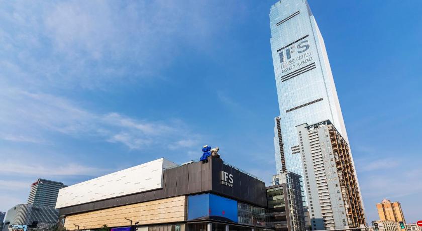 창사 / 장사 Binji Cloud Changsha Wuyi Square Peiyuanqiao Metro 호텔 외관