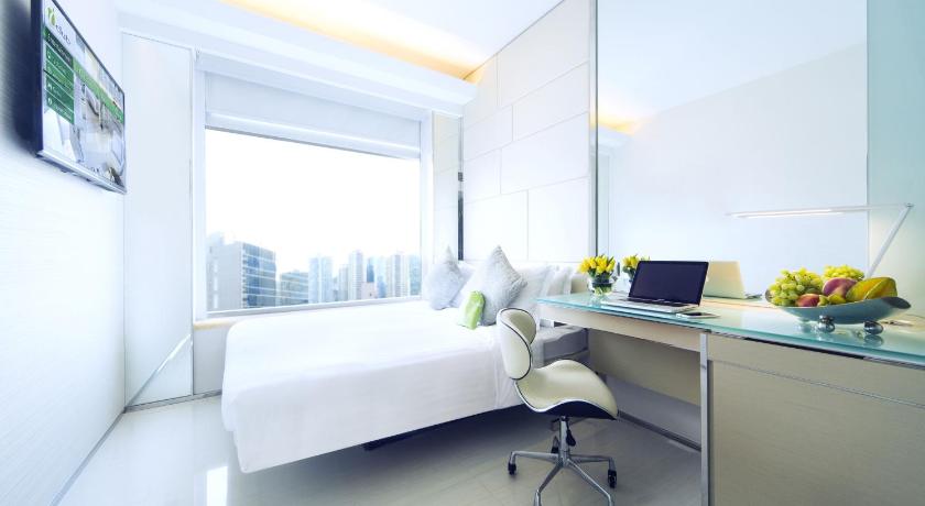 Imagine din iBusiness Premier Twin Room with Partial Harbour View (iBusiness Premier Twin Room with Partial Harbor View) 0