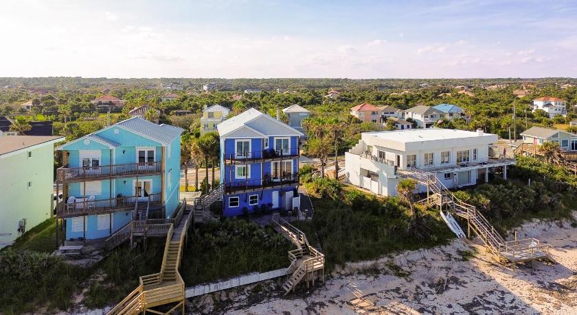 パーム・コースト Oceanfront Flagler Beach Luxury Home 4BR,4BA Balconies Private Beach Walkover 4つ星 宿泊施設 外観