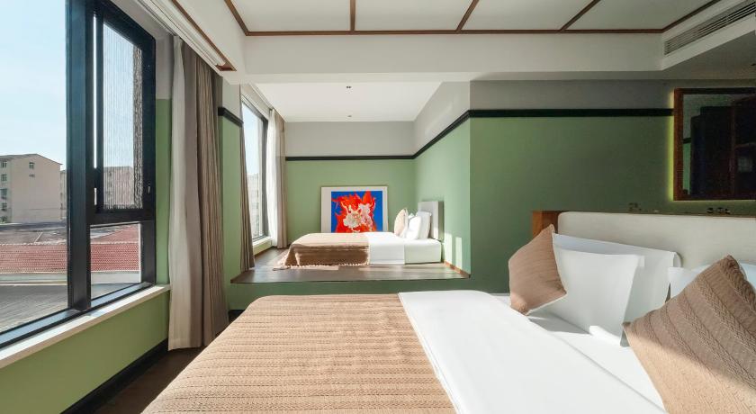 景徳鎮 Jingdezhen Taoyangli Ruyuan Sky City Hotel ホテル 客室