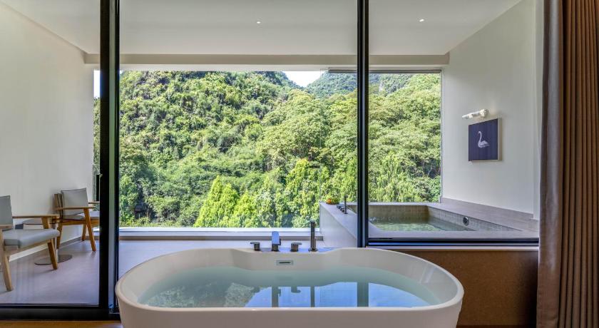 양숴 / 양삭 Yangshuo Xishan Resort 호텔 로비