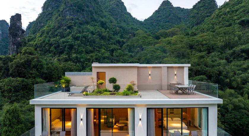 양숴 / 양삭 Yangshuo Xishan Resort 호텔 외관