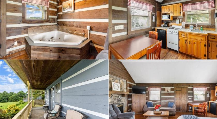 Charming Blue Ridge Cabin with Jacuzzi and Mountain Views-Cabin 2