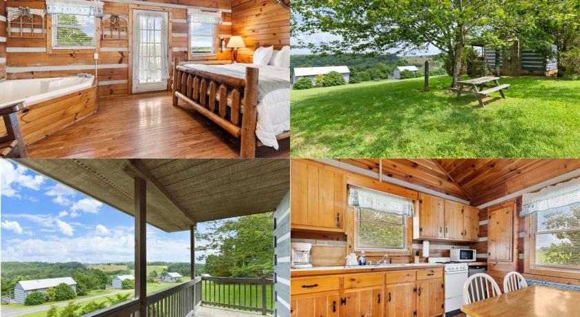Hillside Hideout Log Cabin For 2! Cabin 10