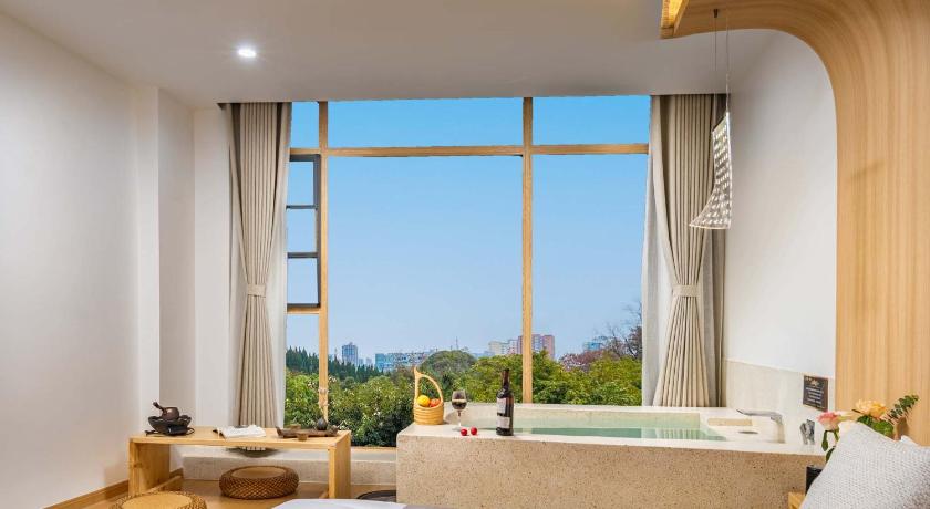 Chengdu 都江堰贡坐私汤酒店 Hotel lobby