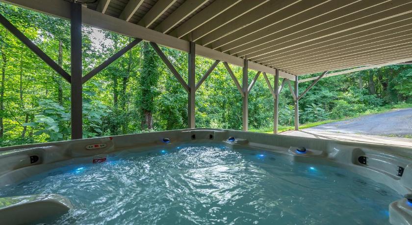 ロイヤル・パインズ (NC) Secluded Luxury Home with Pool and Hot Tub in ASHEVILLE 15 min to Downtown 4つ星 宿泊施設 外観