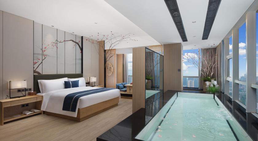 창사 / 장사 Changsha Rama-da by Wyndham Wuyi Square-Near Metro-Business Center 호텔 스위트룸