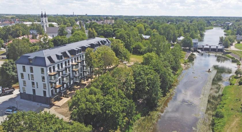 Apartamentai parke, su vaizdu i upe - Sesupes terasos