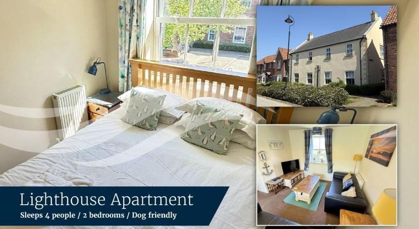 Lighthouse Apartment - Part of the The Bay Filey Holiday Village with pool, gym and direct beach acc