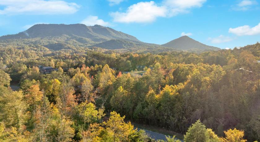 Sevierville Stunning 4BR Cabin Bluff Mtn Views Sevierville 4-Star Accommodation view