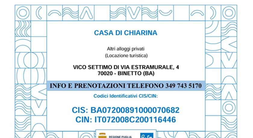 casa di Chiarina con parcheggio gratuito nel cortile privato