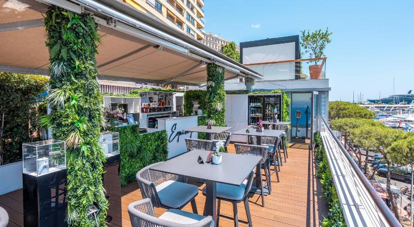 摩纳哥 Boutique Hotel Miramar 酒店 泳池