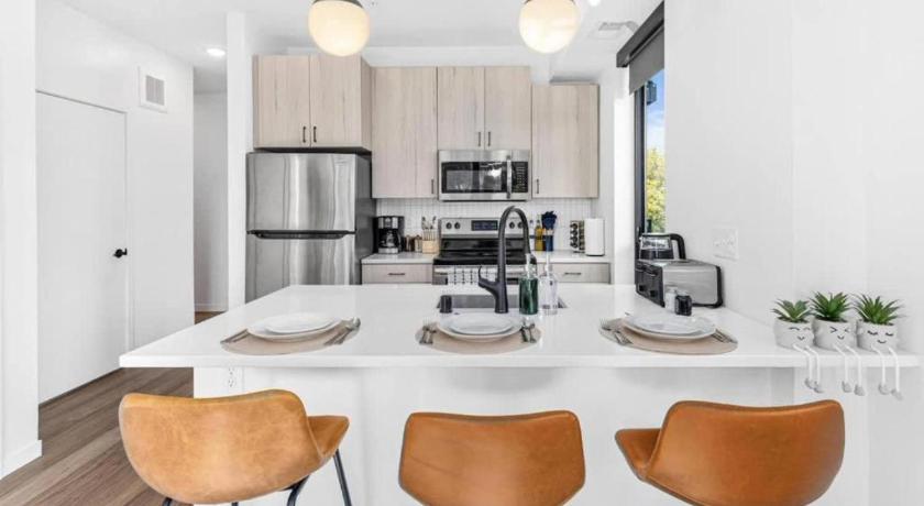 미니애폴리스 (MN) Lux 2BD Gym Rooftop Street Parking by DT UMN 4성급 숙소 레스토랑