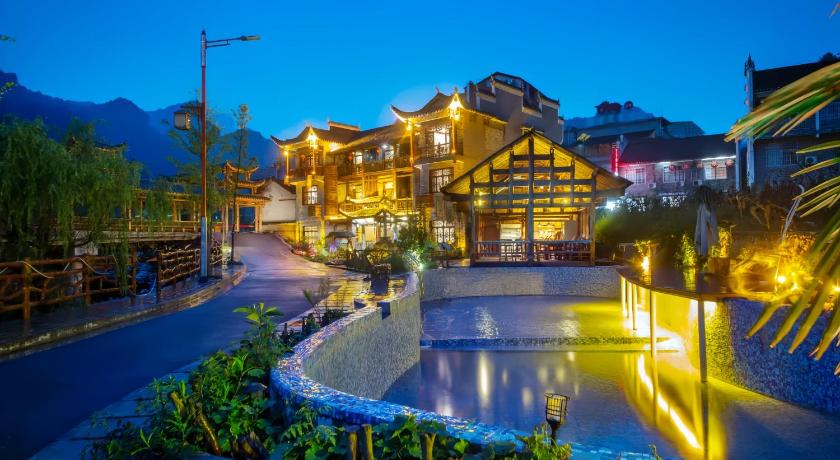 张家界 Zhangjiajie Stilt Paradise 酒店 大堂