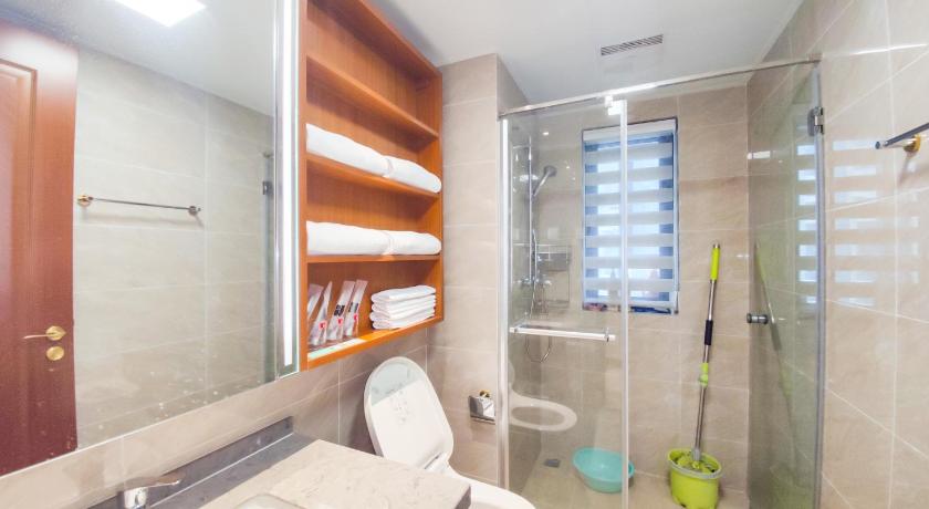 카이펑 / 개봉 Warm 2-Residence Qingming Riverside Garden - Adjacent to Yinji Water World - Wanda Plaza - West Lake 싱글룸 레스토랑