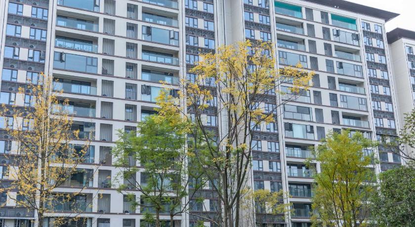 청두 / 성도 -Passengers- Green Orange- master bedroom with a single guard - 0 yuan parking - near Rongchuang Ski 싱글룸 로비