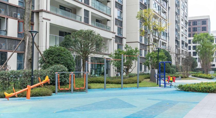 청두 / 성도 -Passengers- Green Orange- master bedroom with a single guard - 0 yuan parking - near Rongchuang Ski 싱글룸 수영장