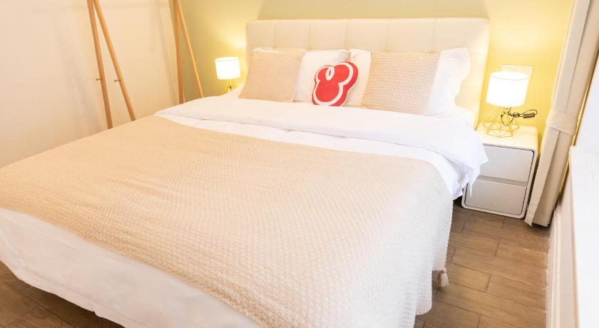 청두 / 성도 -Passengers- Green Orange- master bedroom with a single guard - 0 yuan parking - near Rongchuang Ski 싱글룸 외관