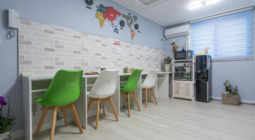 インチョン Dreamtrip Guesthouse 1つ星 ホテル レストラン